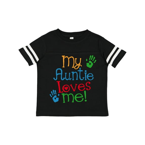 Inktastic My Auntie Loves Me Nephew Boys or Girls Toddler T-Shirt