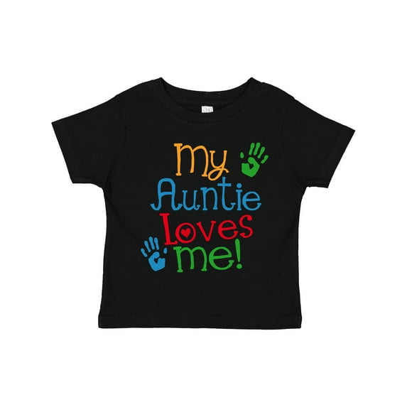 Inktastic My Auntie Loves Me Nephew Boys or Girls Toddler T-Shirt