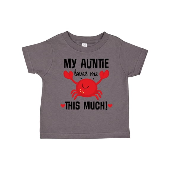 Inktastic My Auntie Loves Me Nephew Boys or Girls Toddler T-Shirt