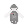 thumbnail image 1 of Inktastic My Auntie Loves Me Niece Boys or Girls Long Sleeve Baby Bodysuit, 1 of 5