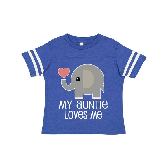 Inktastic My Auntie Loves Me Niece Boys or Girls Toddler T-Shirt