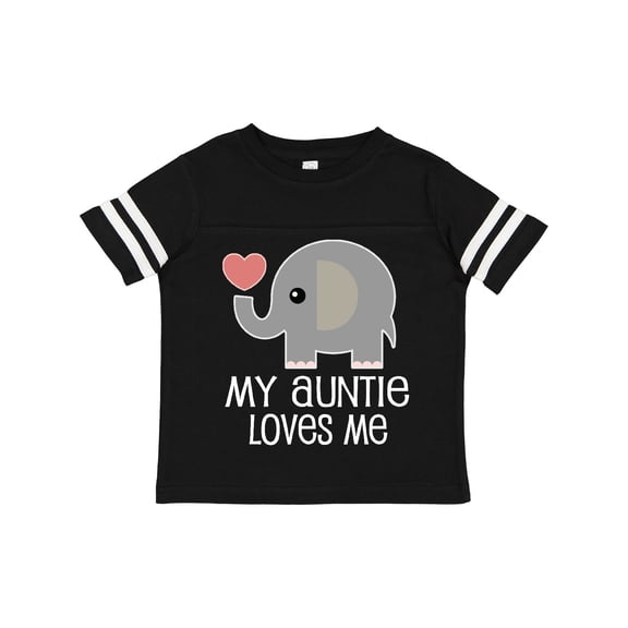 Inktastic My Auntie Loves Me Niece Boys or Girls Toddler T-Shirt