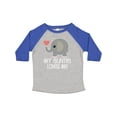 thumbnail image 1 of Inktastic My Auntie Loves Me Niece Boys or Girls Toddler T-Shirt, 1 of 5