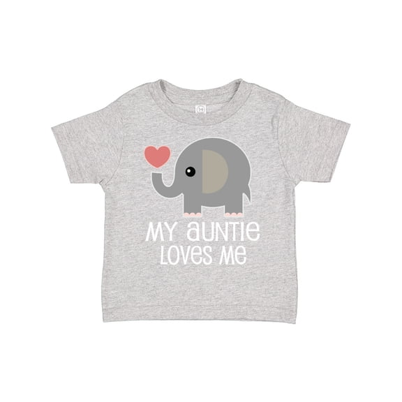 Inktastic My Auntie Loves Me Niece Boys or Girls Toddler T-Shirt