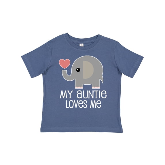 Inktastic My Auntie Loves Me Niece Boys or Girls Toddler T-Shirt