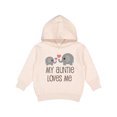 thumbnail image 1 of Inktastic My Auntie Loves Me Toddler Hoodie, 1 of 4