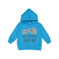 thumbnail image 1 of Inktastic My Auntie Loves Me Toddler Hoodie, 1 of 4