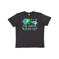thumbnail image 1 of Inktastic My Auntie Loves Me- cute elephants Youth T-Shirt, 1 of 5