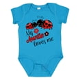 thumbnail image 1 of Inktastic My Auntie Loves Me with Cute Lady Bugs Boys or Girls Baby Bodysuit, 1 of 5
