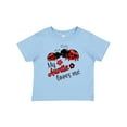 thumbnail image 1 of Inktastic My Auntie Loves Me with Cute Lady Bugs Boys or Girls Baby T-Shirt, 1 of 5