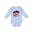 thumbnail image 1 of Inktastic My Auntie Loves Me with Cute Lady Bugs Boys or Girls Long Sleeve Baby Bodysuit, 1 of 5