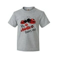 thumbnail image 1 of Inktastic My Auntie Loves Me with Cute Lady Bugs Youth T-Shirt, 1 of 5