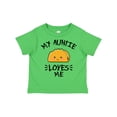 thumbnail image 1 of Inktastic My Auntie Loves Me with Taco Illustration Boys or Girls Toddler T-Shirt, 1 of 5