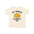 thumbnail image 1 of Inktastic My Auntie Loves Me with Taco Illustration Boys or Girls Toddler T-Shirt, 1 of 5