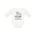 thumbnail image 1 of Inktastic My Auntie Loves me to the Moon and Back Elephant Family Boys or Girls Long Sleeve Baby Bodysuit, 1 of 5