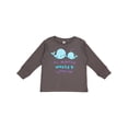 thumbnail image 1 of Inktastic My Auntie Whale-y Loves Me Boys or Girls Long Sleeve Toddler T-Shirt, 1 of 5