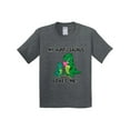 thumbnail image 1 of Inktastic My Auntiesaurus Loves Me Youth T-Shirt, 1 of 5