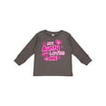 thumbnail image 1 of Inktastic My Aunty Loves Me with Hearts and Kiss Boys or Girls Long Sleeve Toddler T-Shirt, 1 of 5