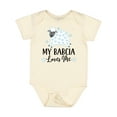 thumbnail image 1 of Inktastic My Babcia Loves Me Boys or Girls Baby Bodysuit, 1 of 5
