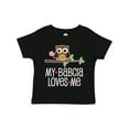 thumbnail image 1 of Inktastic My Babcia Loves Me Girl Owl Girls Toddler T-Shirt, 1 of 5