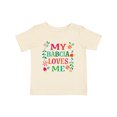 thumbnail image 1 of Inktastic My Babcia Loves Me Girls Baby T-Shirt, 1 of 5