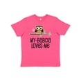 thumbnail image 1 of Inktastic My Babcia Loves Me Girls Owl Youth T-Shirt, 1 of 5