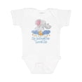 thumbnail image 1 of Inktastic My Babysitter Loves Me Cute Elephants Clouds Moon and Stars Boys or Girls Baby Bodysuit, 1 of 5