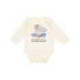 thumbnail image 1 of Inktastic My Babysitter Loves Me to the Moon and Back Elephant Family Boys or Girls Long Sleeve Baby Bodysuit, 1 of 5