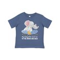 thumbnail image 1 of Inktastic My Babysitter Loves Me to the Moon and Back Elephant Family Boys or Girls Toddler T-Shirt, 1 of 5