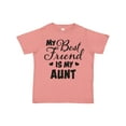 thumbnail image 1 of Inktastic My Best Friend is My Aunt with Hearts Boys or Girls Toddler T-Shirt, 1 of 5
