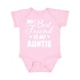 thumbnail image 1 of Inktastic My Best Friend is My Auntie with Hearts Boys or Girls Baby Bodysuit, 1 of 5