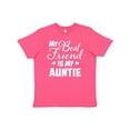 thumbnail image 1 of Inktastic My Best Friend is My Auntie with Hearts Youth T-Shirt, 1 of 5
