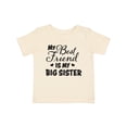 thumbnail image 1 of Inktastic My Best Friend is My Big Sister with Hearts Boys or Girls Baby T-Shirt, 1 of 5
