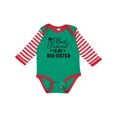 thumbnail image 1 of Inktastic My Best Friend is My Big Sister with Hearts Boys or Girls Long Sleeve Baby Bodysuit, 1 of 5