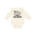 thumbnail image 1 of Inktastic My Best Friend is My Big Sister with Hearts Boys or Girls Long Sleeve Baby Bodysuit, 1 of 5