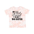 thumbnail image 1 of Inktastic My Best Friend is My Big Sister with Hearts Boys or Girls Toddler T-Shirt, 1 of 5