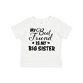 thumbnail image 1 of Inktastic My Best Friend is My Big Sister with Hearts Boys or Girls Toddler T-Shirt, 1 of 5