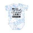 thumbnail image 1 of Inktastic My Best Friend is My Cousin with Hearts Boys or Girls Baby Bodysuit, 1 of 5