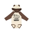 thumbnail image 1 of Inktastic My Best Friend is My Daddy with Hearts Boys or Girls Long Sleeve Baby Bodysuit, 1 of 5