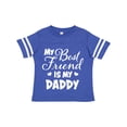thumbnail image 1 of Inktastic My Best Friend is My Daddy with Hearts Boys or Girls Toddler T-Shirt, 1 of 5