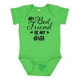 thumbnail image 1 of Inktastic My Best Friend is My Gigi with Hearts Boys or Girls Baby Bodysuit, 1 of 5