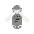 thumbnail image 1 of Inktastic My Best Friend is My Gigi with Hearts Boys or Girls Long Sleeve Baby Bodysuit, 1 of 5
