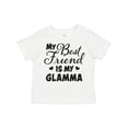 thumbnail image 1 of Inktastic My Best Friend is My Glamma with Hearts Boys or Girls Toddler T-Shirt, 1 of 5
