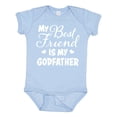 thumbnail image 1 of Inktastic My Best Friend is My Godfather with Hearts Boys or Girls Baby Bodysuit, 1 of 5