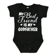 thumbnail image 1 of Inktastic My Best Friend is My Godfather with Hearts Boys or Girls Baby Bodysuit, 1 of 5