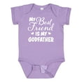 thumbnail image 1 of Inktastic My Best Friend is My Godfather with Hearts Boys or Girls Baby Bodysuit, 1 of 5