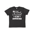thumbnail image 1 of Inktastic My Best Friend is My Godfather with Hearts Youth T-Shirt, 1 of 5