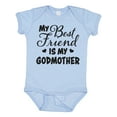 thumbnail image 1 of Inktastic My Best Friend is My Godmother with Hearts Boys or Girls Baby Bodysuit, 1 of 5