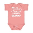 thumbnail image 1 of Inktastic My Best Friend is My Grammy with Hearts Boys or Girls Baby Bodysuit, 1 of 5
