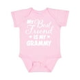thumbnail image 1 of Inktastic My Best Friend is My Grammy with Hearts Boys or Girls Baby Bodysuit, 1 of 5